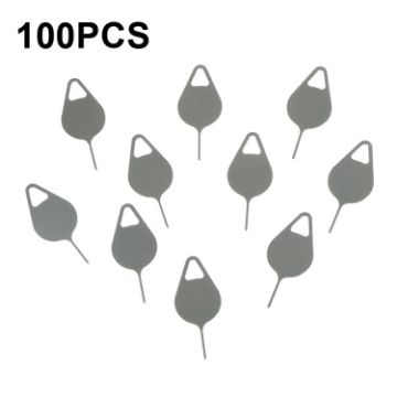 Picture of 100 PCS Universal Thickened and Hardened Steel Phone Card Removal Pin (Style 1)