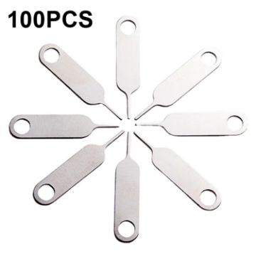 Picture of 100 PCS Universal Thickened and Hardened Steel Phone Card Removal Pin (Style 2)