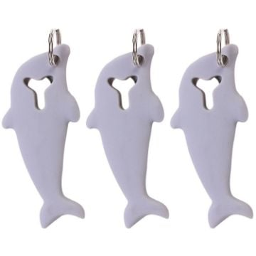 Picture of 3pcs 2 in 1 Phone Tablet Card Removal Needle Dolphin Shape Card Opening Needle Cover (Grey)