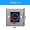 Picture of Infrared Induction Contact-free Access Control Door Open Button