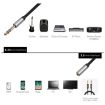 6.35mm Male to 3.5mm Female Audio Adapter Cable - 30cm Length - 5