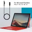 USB-C Female to 6 Pin Male Laptop PD Fast Charging Cable for Microsoft Surface Pro - 7