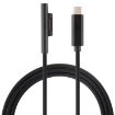 USB-C to 6 Pin Magnetic Male Laptop Power Charging Cable for Microsoft Surface Pro 7/6/5 - 1
