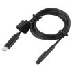 USB-C to 6 Pin Magnetic Male Laptop Power Charging Cable for Microsoft Surface Pro 7/6/5 - 3