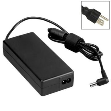 Picture of US Plug AC Adapter 19.5V 4.1A 80W for Sony Laptop, Output Tips: 6.0x4.4mm