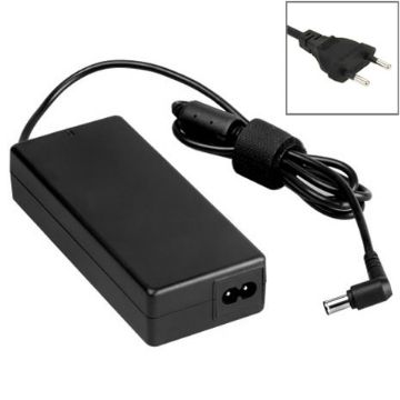 Picture of EU Plug AC Adapter 19.5V 4.1A 80W for Sony Laptop, Output Tips: 6.0x4.4mm