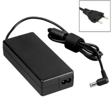 Picture of EU Plug AC Adapter 19.5V 4.7A 92W for Sony Laptop, Output Tips: 6.0x4.4mm