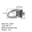 Picture of BEXIN LS096 2 PCS C Ring Camera Screws Mount 1/4 inch Quick Release Plate Screw Adapter