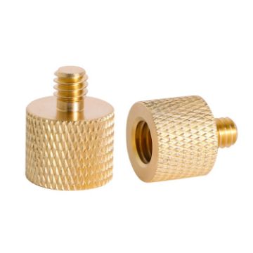 BEXIN LS082 2 PCS 3/8" Female to 1/4" Male Conversion Screws - 1