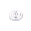 Metal Camera Shutter Release Button - 11mm Diameter - Silver - 4