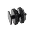 Picture of Reinforced Hot Shoe Aluminum Alloy 1/4 inch Screw Adapter with Double Nut for DSLR Cameras, GoPro HERO9 Black/HERO8 Black/7/6/5/5 Session/4/3+/3/2/1
