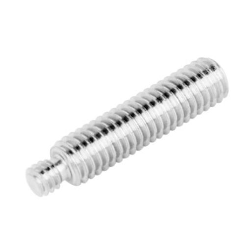 Stainless Steel Screw for Tripod - 1/4 to 3/8 (Silver) - 1