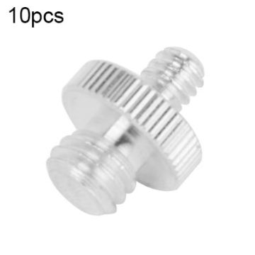 Picture of 10pcs 1/4 to 3/8 Stainless Steel Screw for Tripod Heads (Silver)