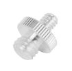 Picture of 10pcs 1/4 to 3/8 Stainless Steel Screw for Tripod Heads (Silver)