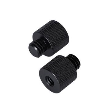 Picture of 10 PCS Screw Adapter 1/4 Female to 3/8 Male Screw (Black)