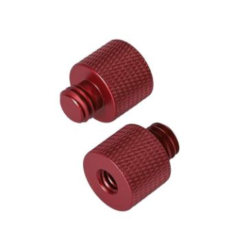 Picture of 10 PCS Screw Adapter 1/4 Female to 3/8 Male Screw (Red)