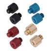 Picture of 10 PCS Screw Adapter 1/4 Female to 3/8 Male Screw (Blue)