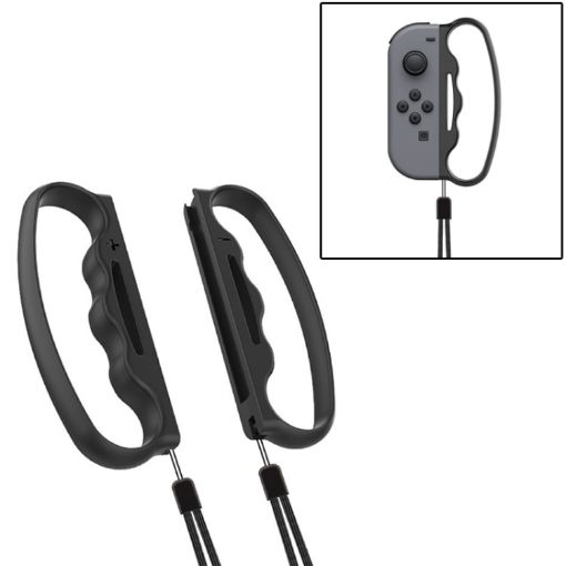 iPlay Small Handle Boxing Grip for Switch Joy-Con - Black - 1