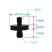 Picture of 4 PCS Screw Adapter A25 1/4 Male to M5 Male Screw