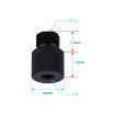 4 PCS Screw Adapter A23 1/4 Female to M12 Male Screw - 2
