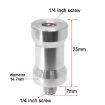 10 PCS Screw Adapter 1/4 Female to 1/4 Male Screw - 2