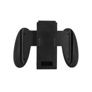 KJH NS-072 ABS Game Grip for Switch OLED - Black - 1