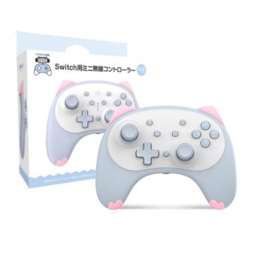 Wireless Cat Shape Handle for Nintendo Switch (Blue) - 1