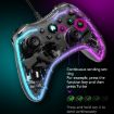 Glare Transparent Wired Gamepad for Nintendo Switch/Sony PS/Computer - 5