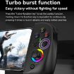 Picture of D8 Mobile Phone Stretch Band Gamepad Bluetooth Vibration Grip for PC/Android/IOS/Tablet/PS3/PS4/Switch, White+Receiver