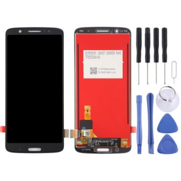 Motorola Moto G6 Plus TFT LCD Screen with Digitizer - Black - 1