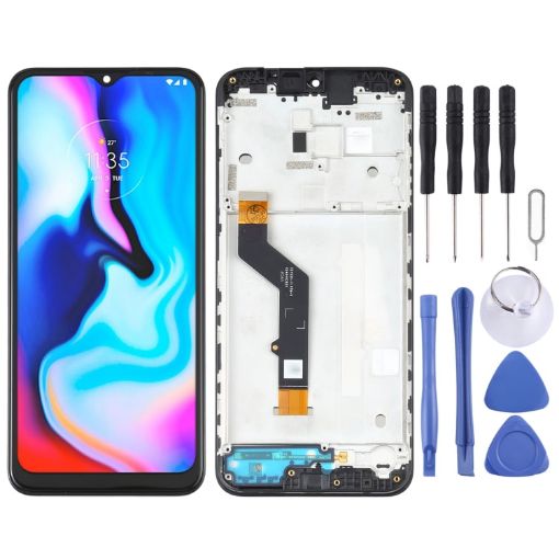 Motorola Moto E7 Plus XT2081-1 TFT LCD Screen Digitizer - Black - 1