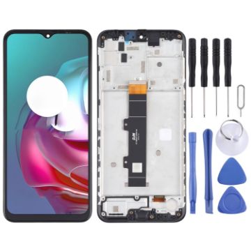 Motorola Moto G30 XT2129-1 XT2129-2 LCD Screen Digitizer (Black) - 1
