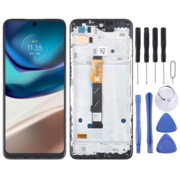 LCD Screen For Motorola Moto G42 Digitizer Full Assembly With Frame - 1
