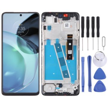 LCD Screen For Motorola Moto G7 Full Assembly With Frame - 1