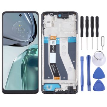 Motorola Moto G62 5G LCD Screen Digitizer Assembly with Frame - 1