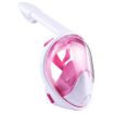 Picture of PULUZ 260mm Full Dry Snorkel Mask for GoPro Hero12 Black/Hero11/10/9/8/7/6/5, Insta360 Ace/Ace Pro, DJI Osmo Action 4 - S/M Size (Pink)