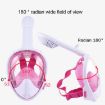 Picture of PULUZ 260mm Full Dry Snorkel Mask for GoPro Hero12 Black/Hero11/10/9/8/7/6/5, Insta360 Ace/Ace Pro, DJI Osmo Action 4 - S/M Size (Pink)