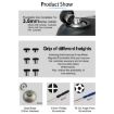 18 PCS Xbox One ELITE Game Controller Handle Key Replacement Accessories - Black - 5