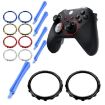 Picture of For Xbox One Elite 5pairs 3D Replacement Ring + Screwdriver Handle Accessories, Colour:Red Plating