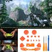 Picture of For Xbox Series X Controller Thumbstick LB RB Bumpers Trigger Buttons With Screwdriver Accessories (Transparent)