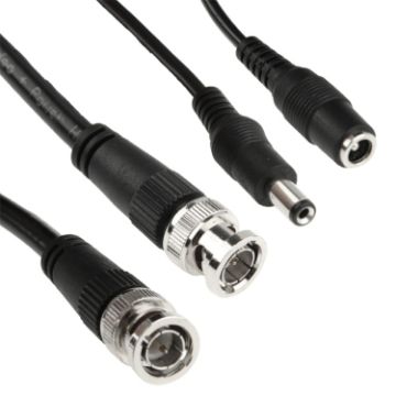 Picture of CCTV Surveillance Camera Video Cable, BNC Connector, Length: 20m