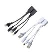 POE Splitter RJ45 Network Camera Power Supply - 15 PCS (White) - 4