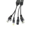 POE Splitter RJ45 Network Camera Power Supply - 15 PCS (Black) - 2