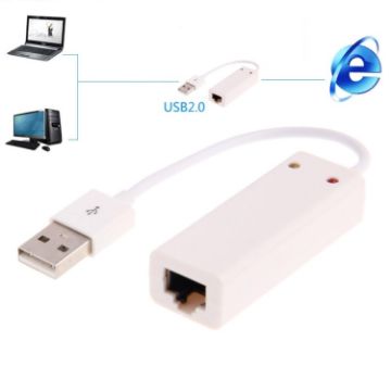 Picture of Hexin 100/1000Mhps Base-T USB 2.0 LAN Adapter Card for Tablet/PC/Apple Macbook Air, Support Windows/Linux/MAC OS