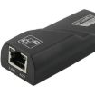 Picture of USB 3.0 10/100/1000Mbps Ethernet Adapter for Laptops, Plug and play (Black)