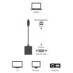 Mini DP to VGA Adapter Cable, 1080P Support - 4