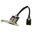 MiniPCI-E Dual Interface Fiber Gigabit SFP Network Card - 2