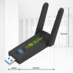 1300Mbps Dual Band 5G Wireless Network Card - Gigabit USB Network Card - 2