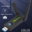 1300Mbps Dual Band 5G Wireless Network Card - Gigabit USB Network Card - 8