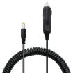 2A Car Charger Coiled Cable Power Supply Adapter Plug 4.0 x 1.7mm - 1